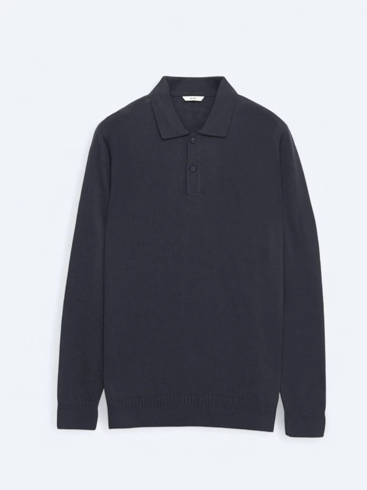 Marineblauer Strickpullover