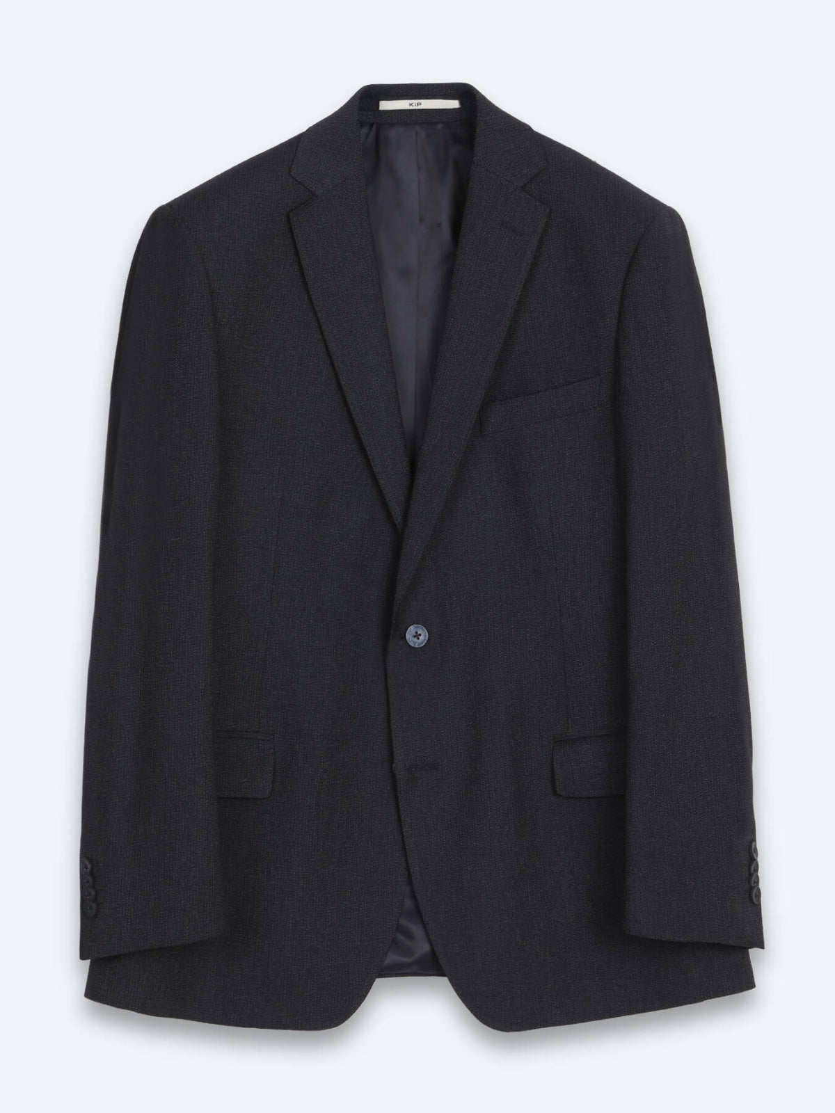 Marineblaues Micro Regular Fit Anzug