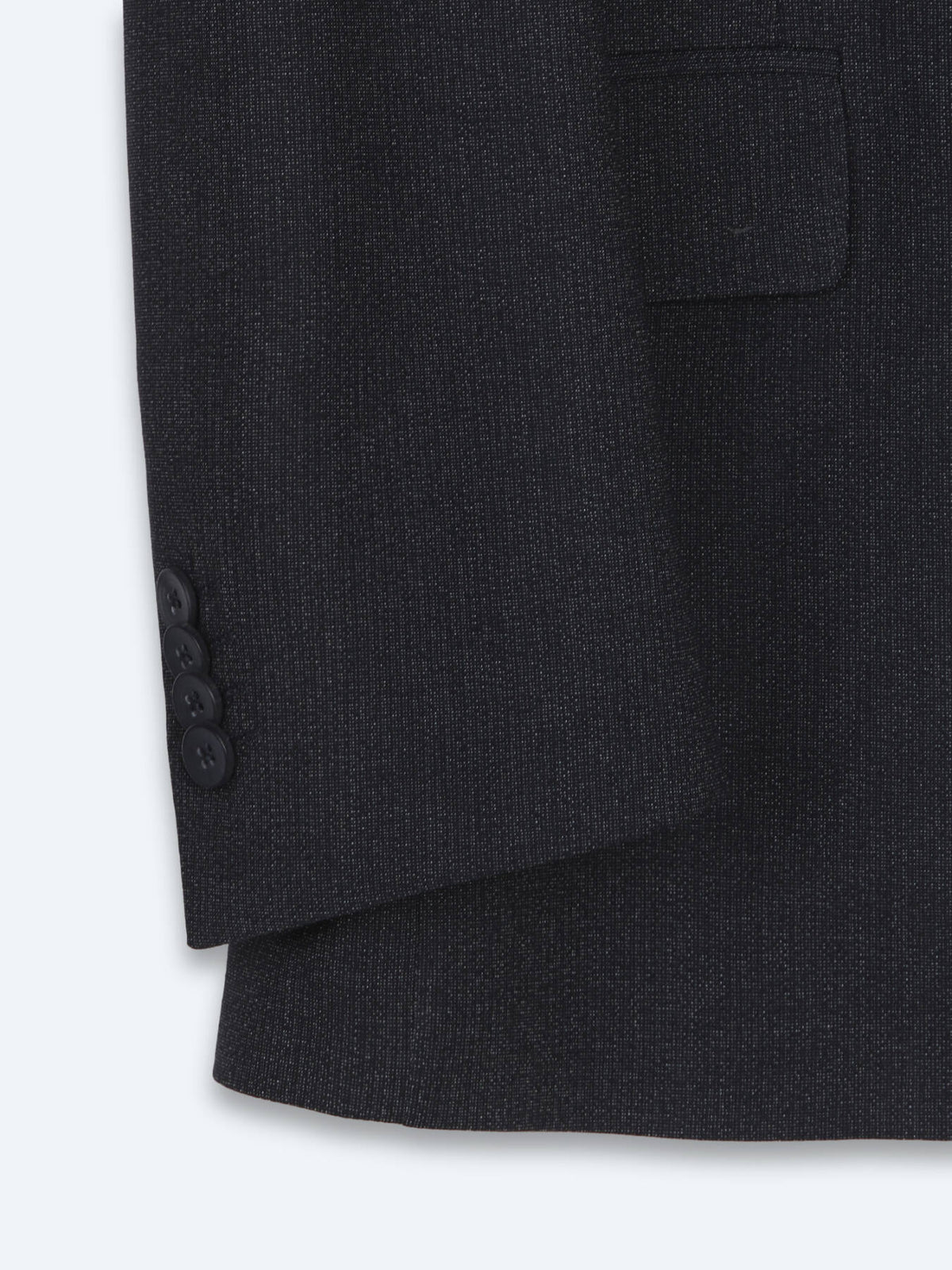 Marineblaues Micro Regular Fit Anzug