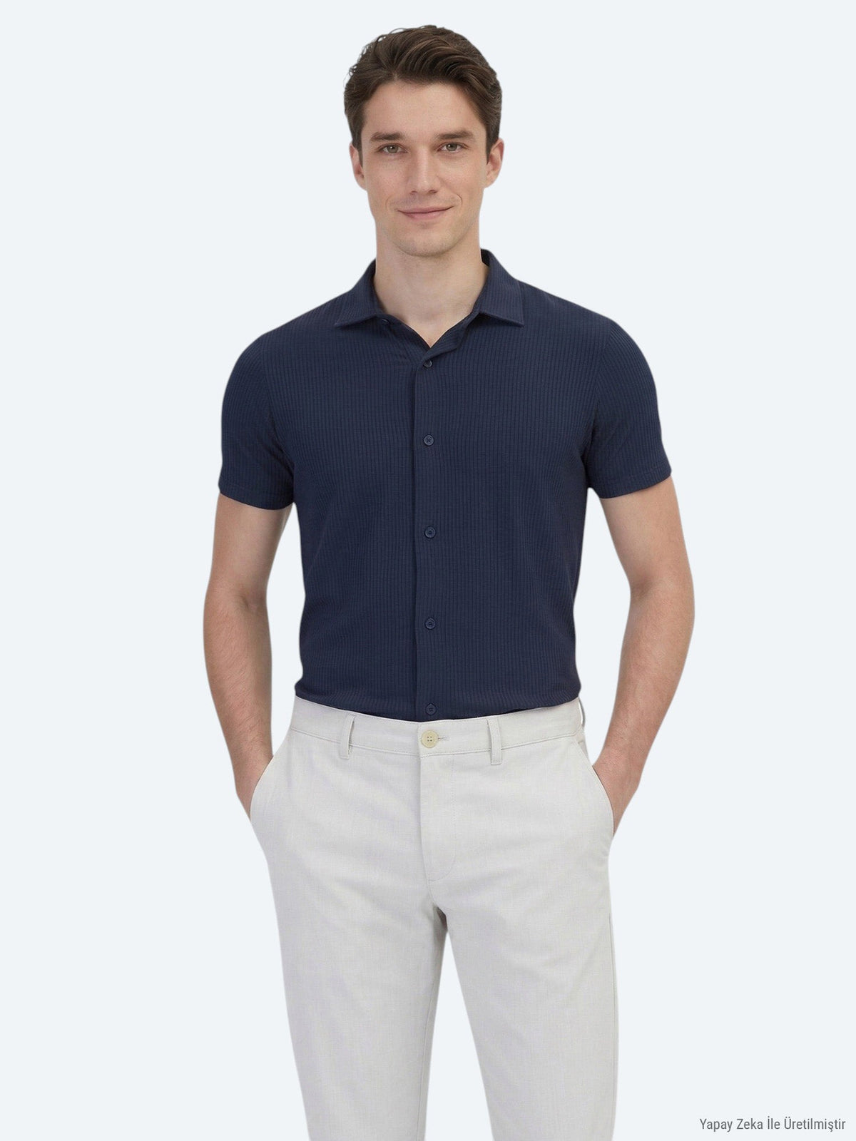 Gemustertes Regular Fit Freizeithemd