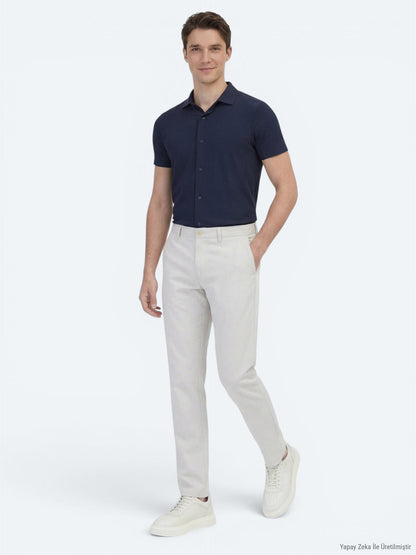 Gemustertes Regular Fit Freizeithemd