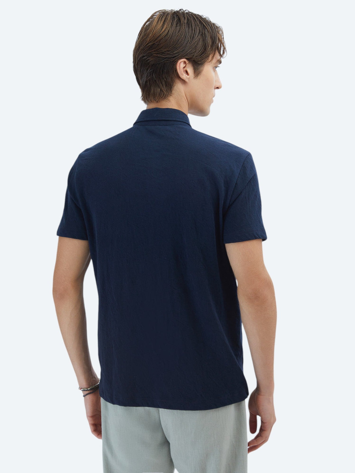 KİP Schlichtes, lässiges Hemd aus Baumwollmischung mit regulärer Passform Navy blue