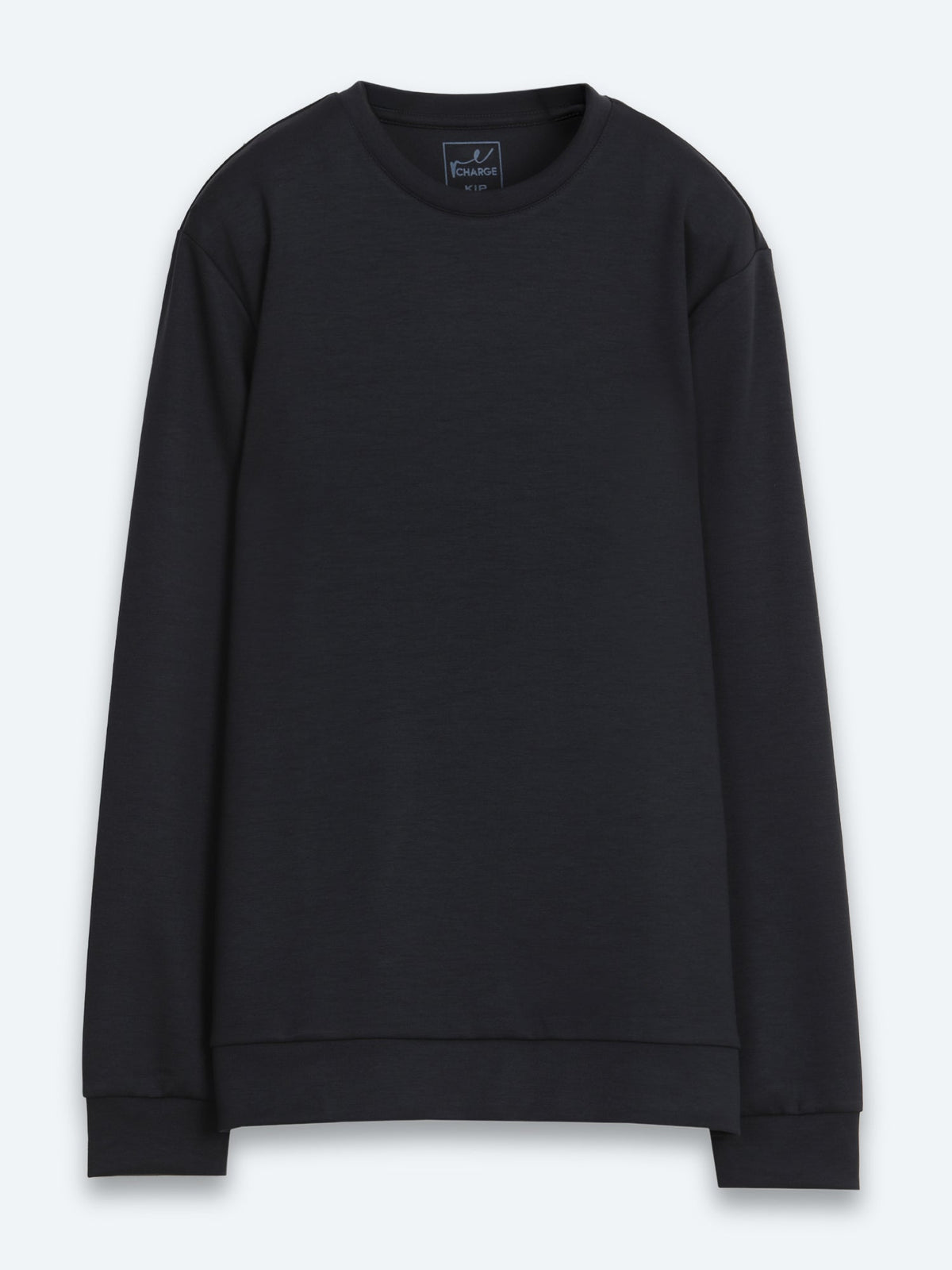Marineblaues schlichtes Sweatshirt