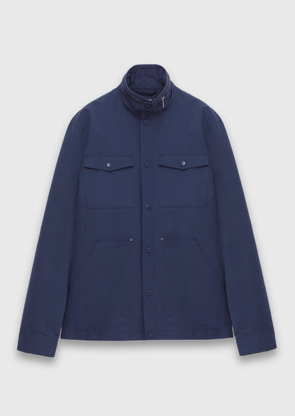 Marineblauer Regular Fit Freizeittechnikkab.