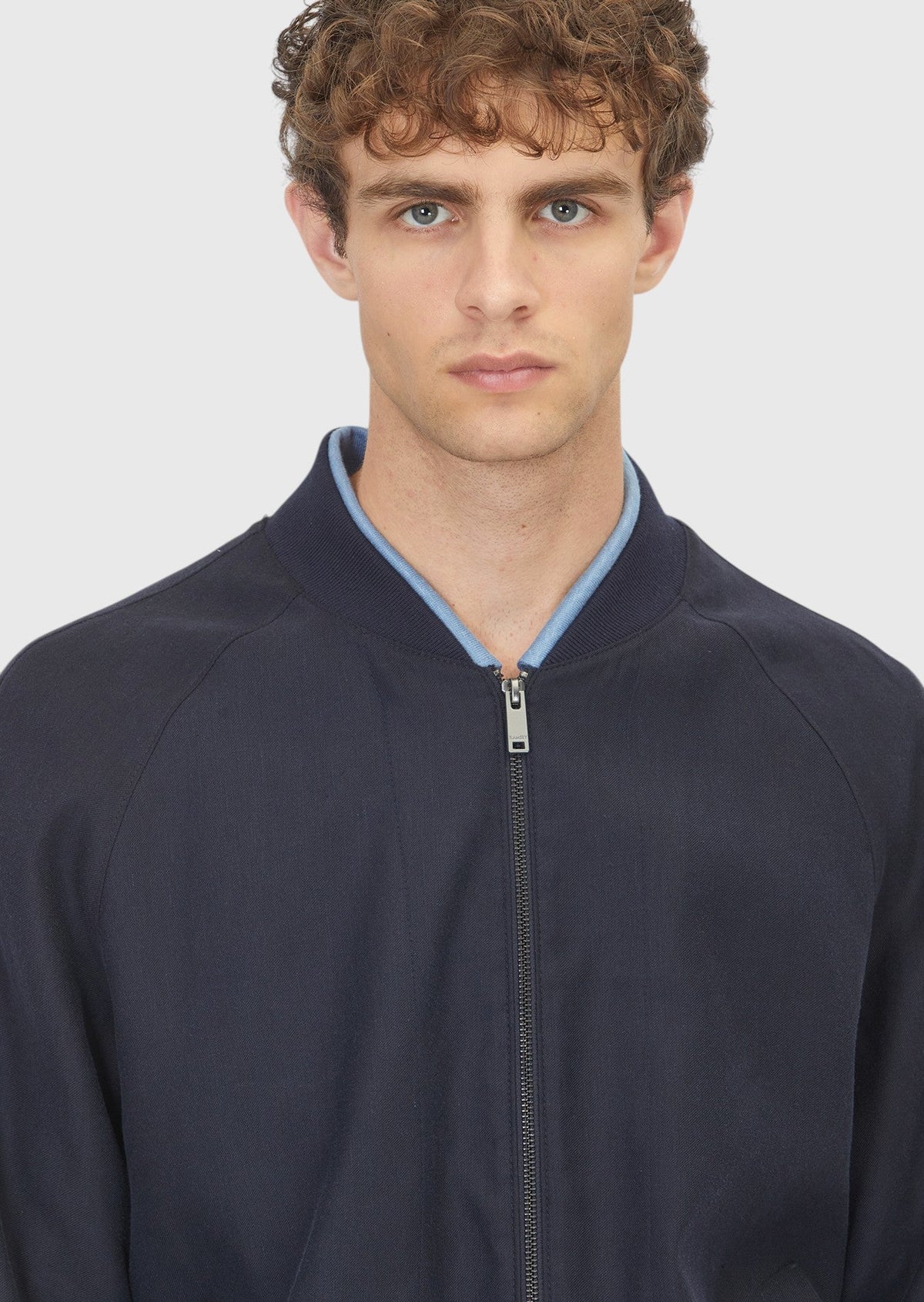 Ramsey Marineblauer Regular Fit Freizeittechnikkab.