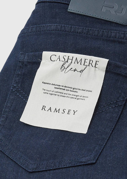 Schmal geschnittene Jeans aus Denim-Baumwollmischung