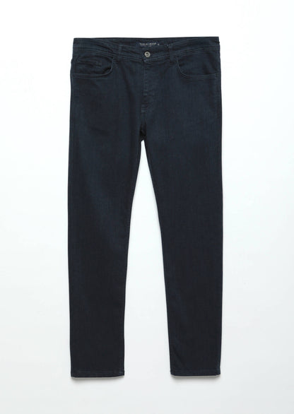 Schmal geschnittene Jeans aus Denim-Baumwollmischung