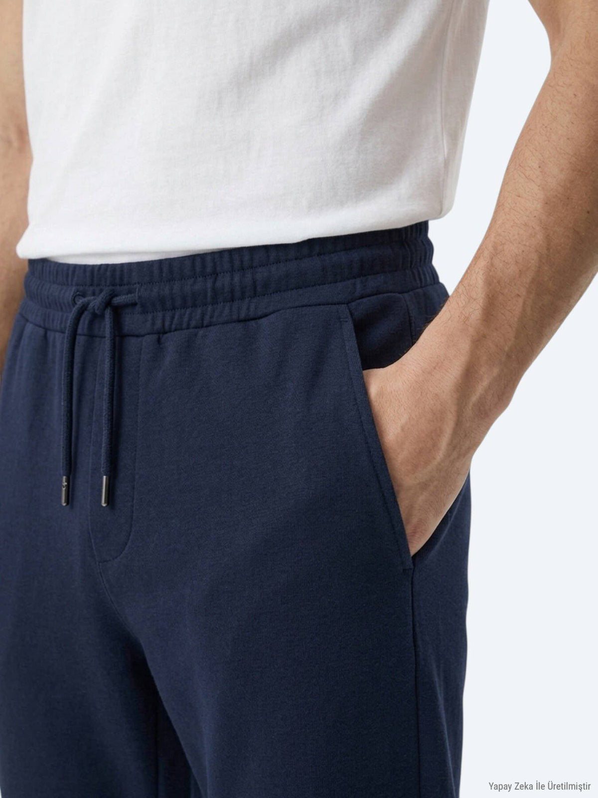 Marineblaue Jogginghosen
