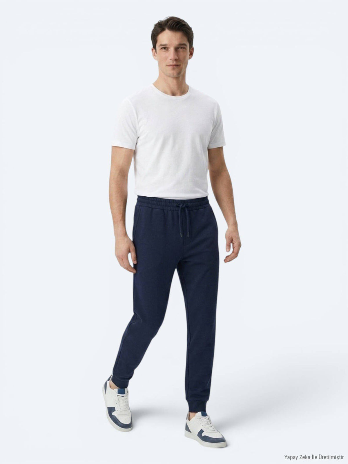 Marineblaue Jogginghosen