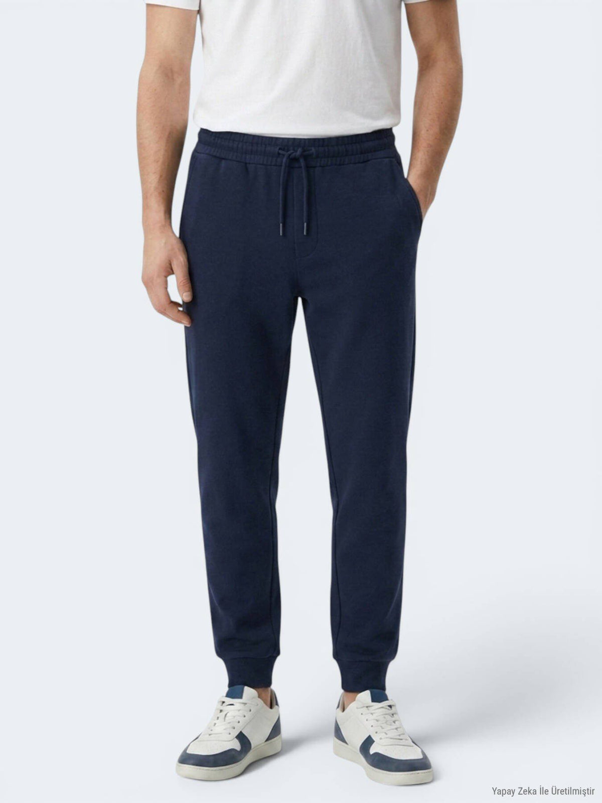 Marineblaue Jogginghosen