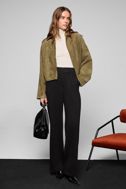 NELOURA Fischerbluse Stretch