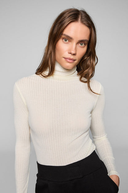 NELOURA Fischerbluse Stretch