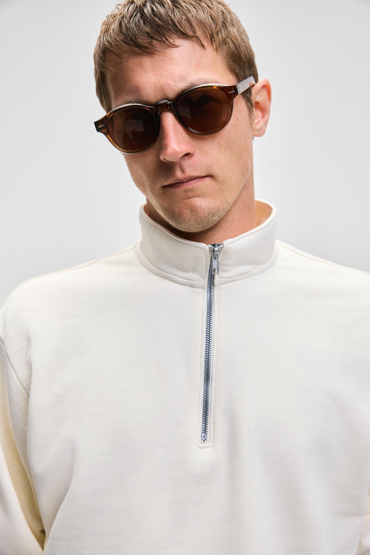 NESTOR Herren Half-Zip Sweatshirt