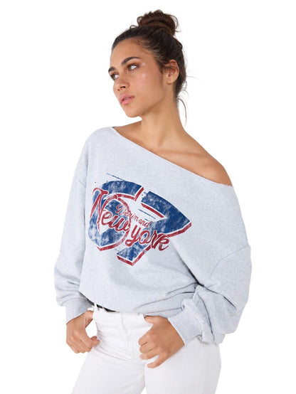 Bedrucktes Sweatshirt
