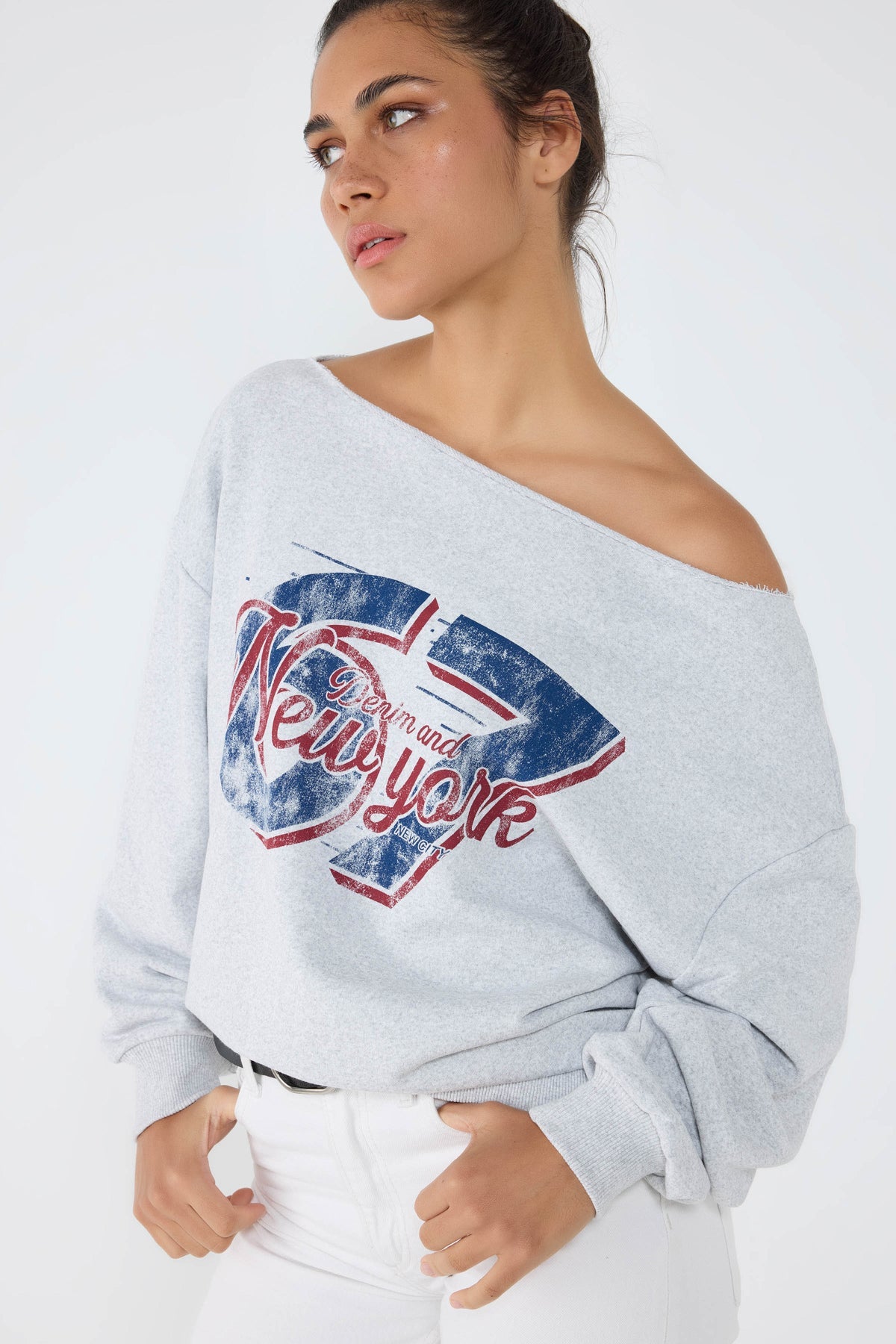 Bedrucktes Sweatshirt