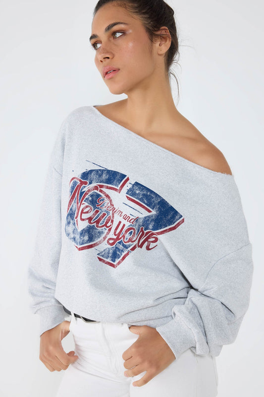 Bedrucktes Sweatshirt