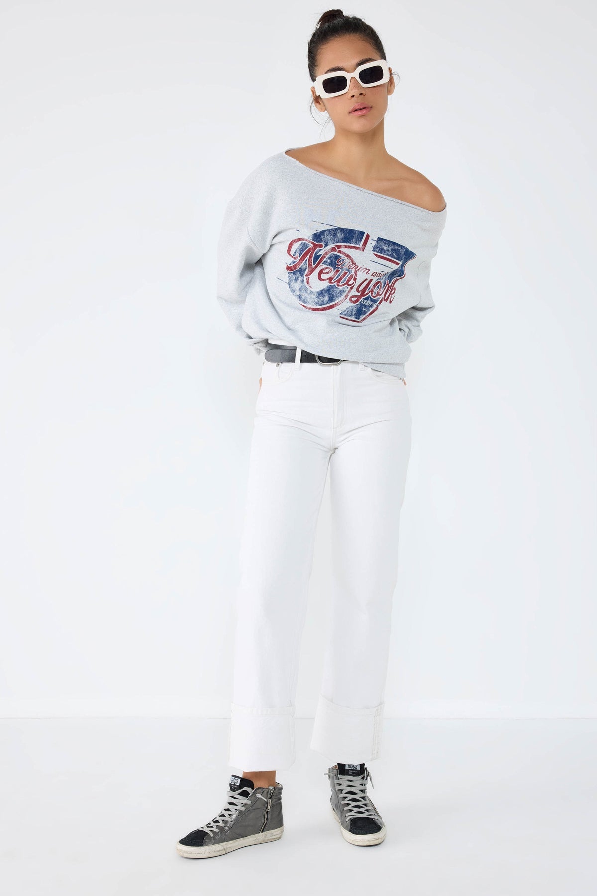 Bedrucktes Sweatshirt