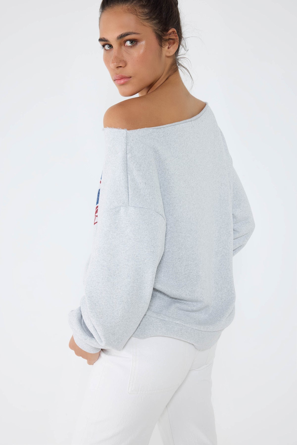Bedrucktes Sweatshirt