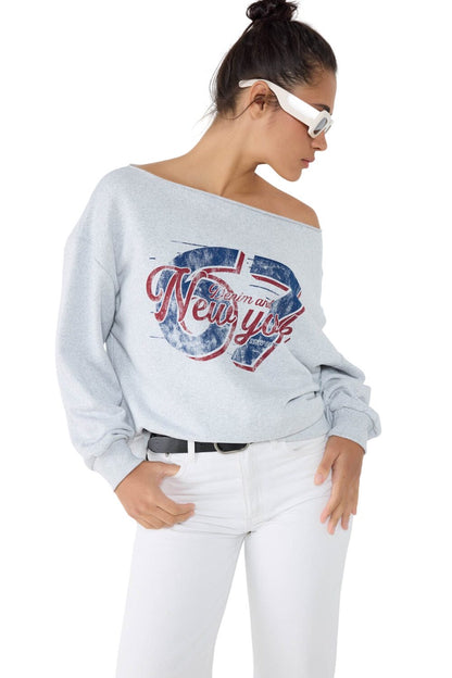 Bedrucktes Sweatshirt