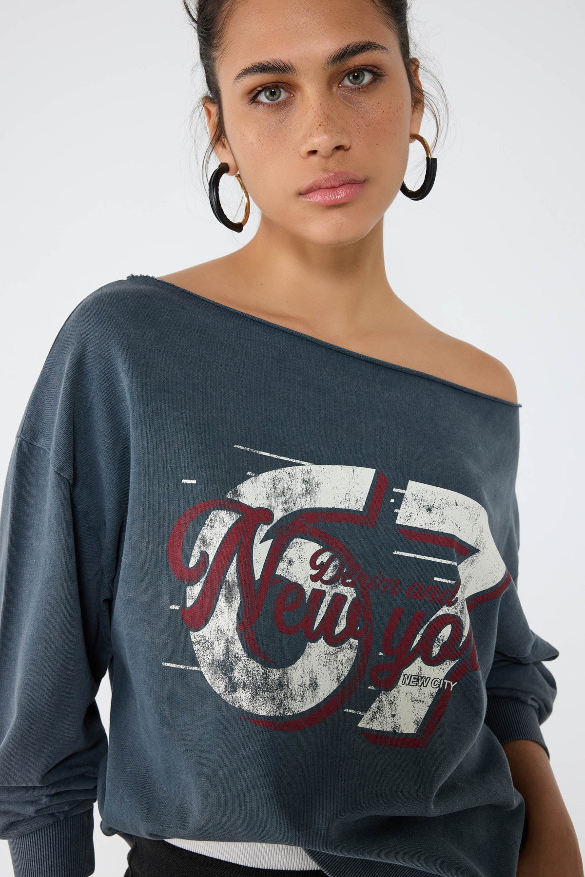 Bedrucktes Sweatshirt