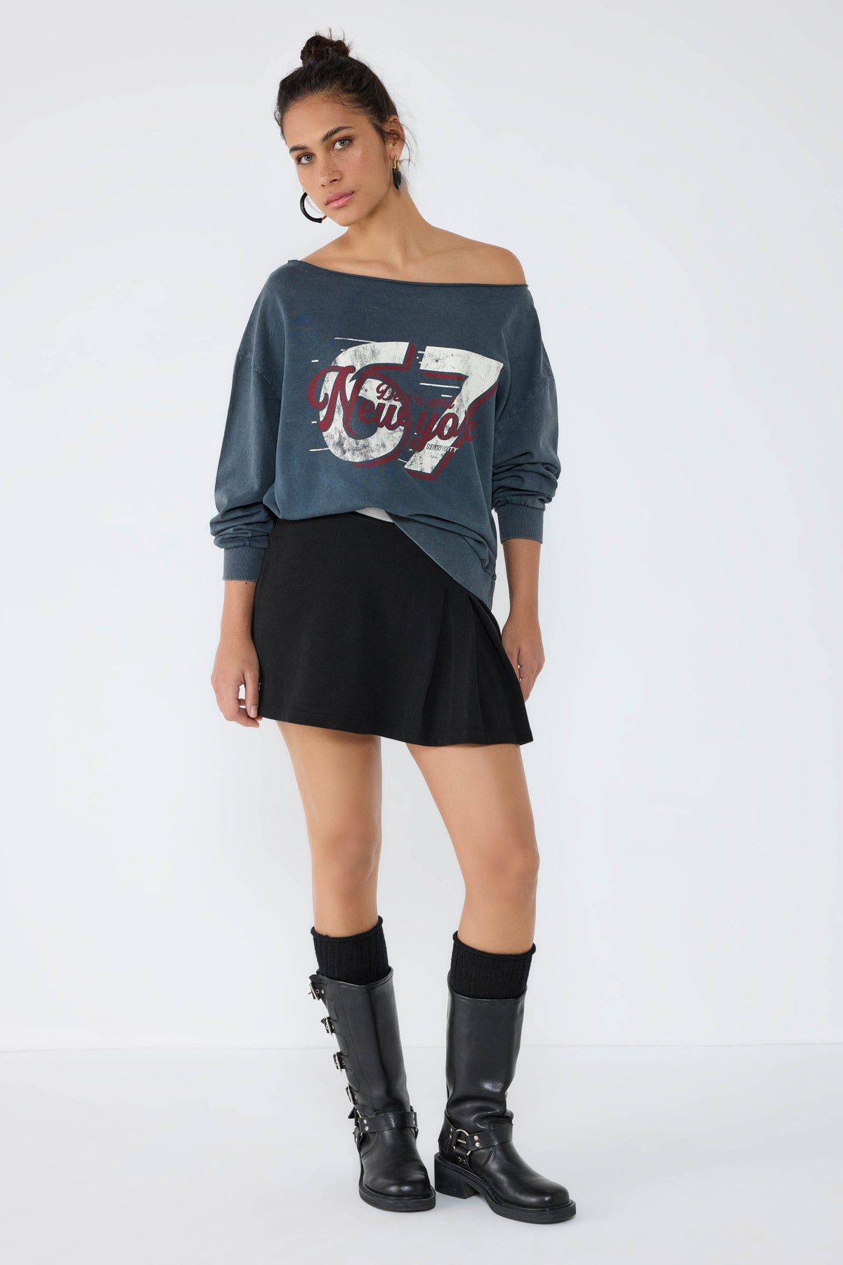 Bedrucktes Sweatshirt