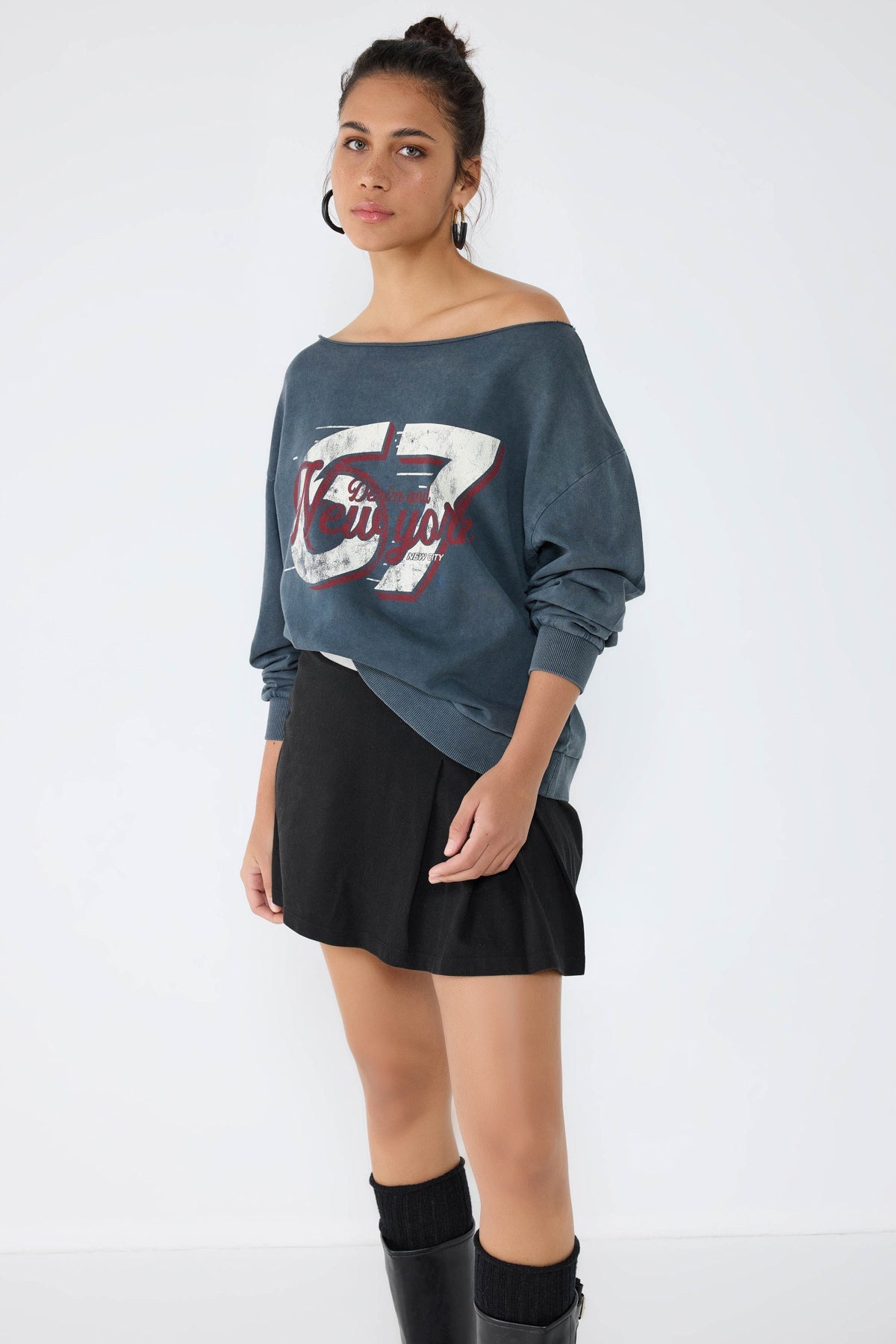 Bedrucktes Sweatshirt