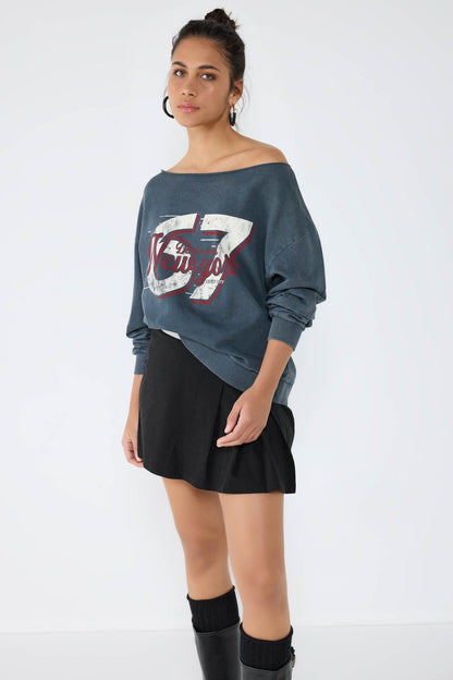 Bedrucktes Sweatshirt