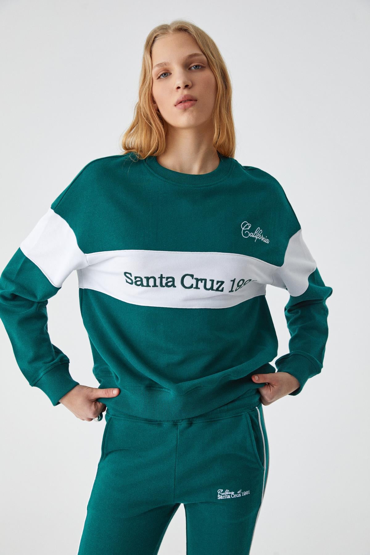 NINOSKA Damen Oversize Sweatshirt