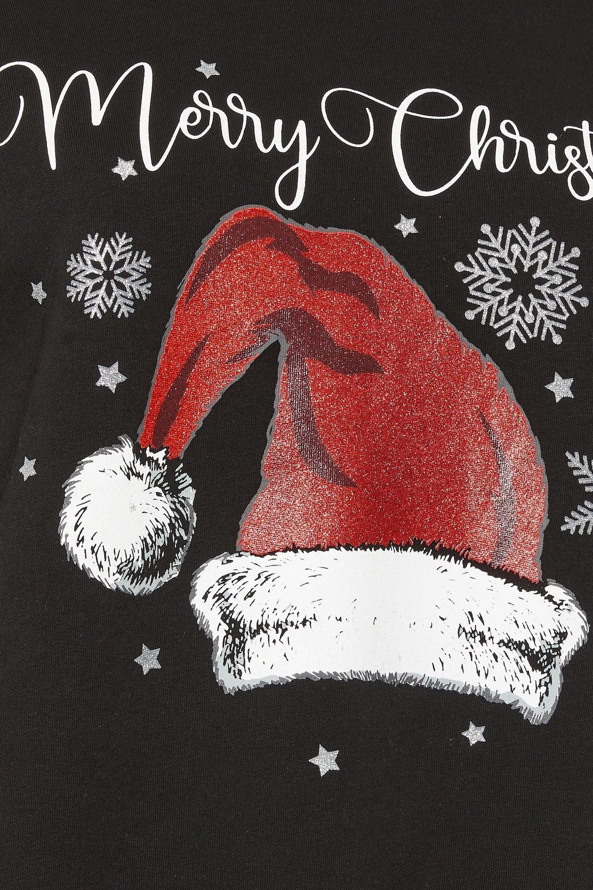 Weihnachtsmützen-Sweatshirt