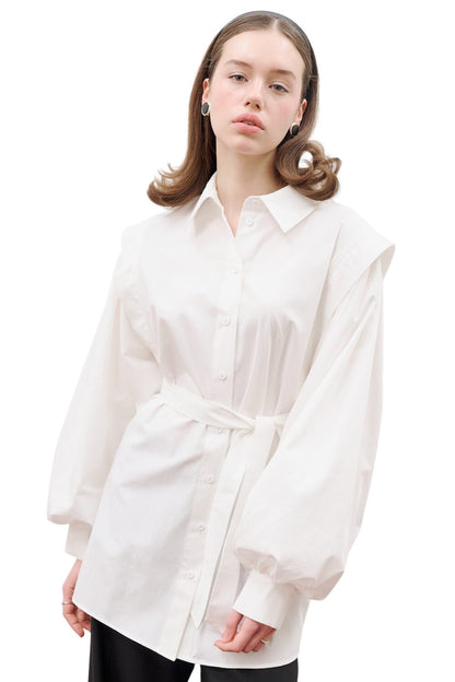 NORA DESIGN SHIRT SCHWARZ