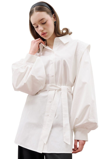 NORA DESIGN SHIRT SCHWARZ