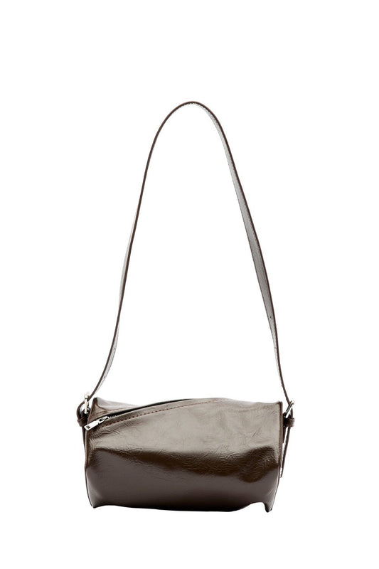 NOUR LEDERTASCHE SCHWARZ