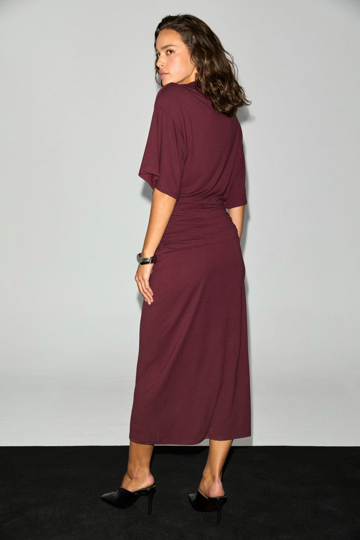 NOVAIRE Damen Maxikleid gepolstert