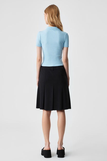 OBERWART Damen Schmale Hemdbluse