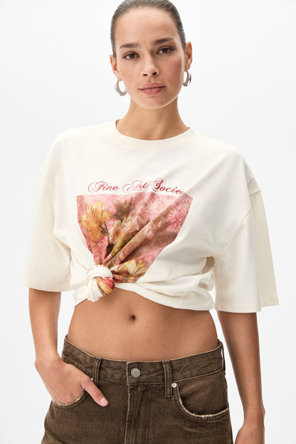 OLENDE Relaxed Fit Print-Shirt