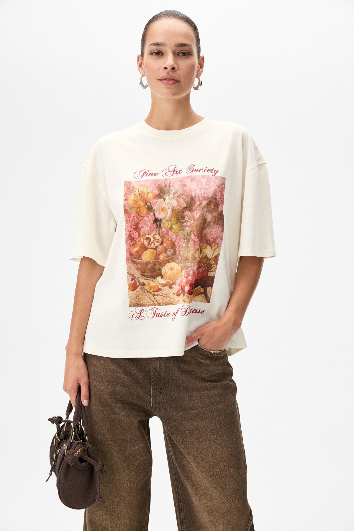 OLENDE Relaxed Fit Print-Shirt