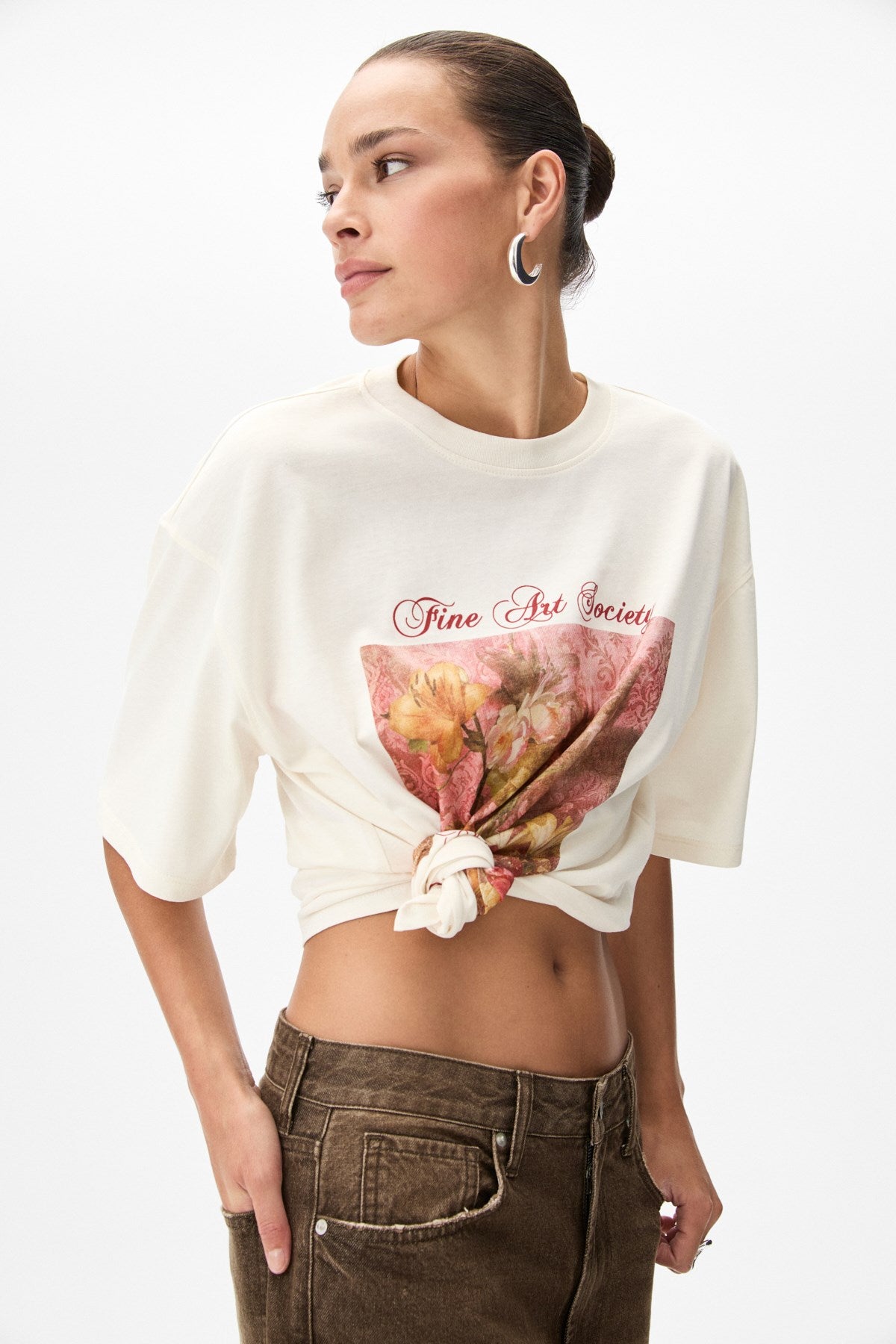 OLENDE Relaxed Fit Print-Shirt