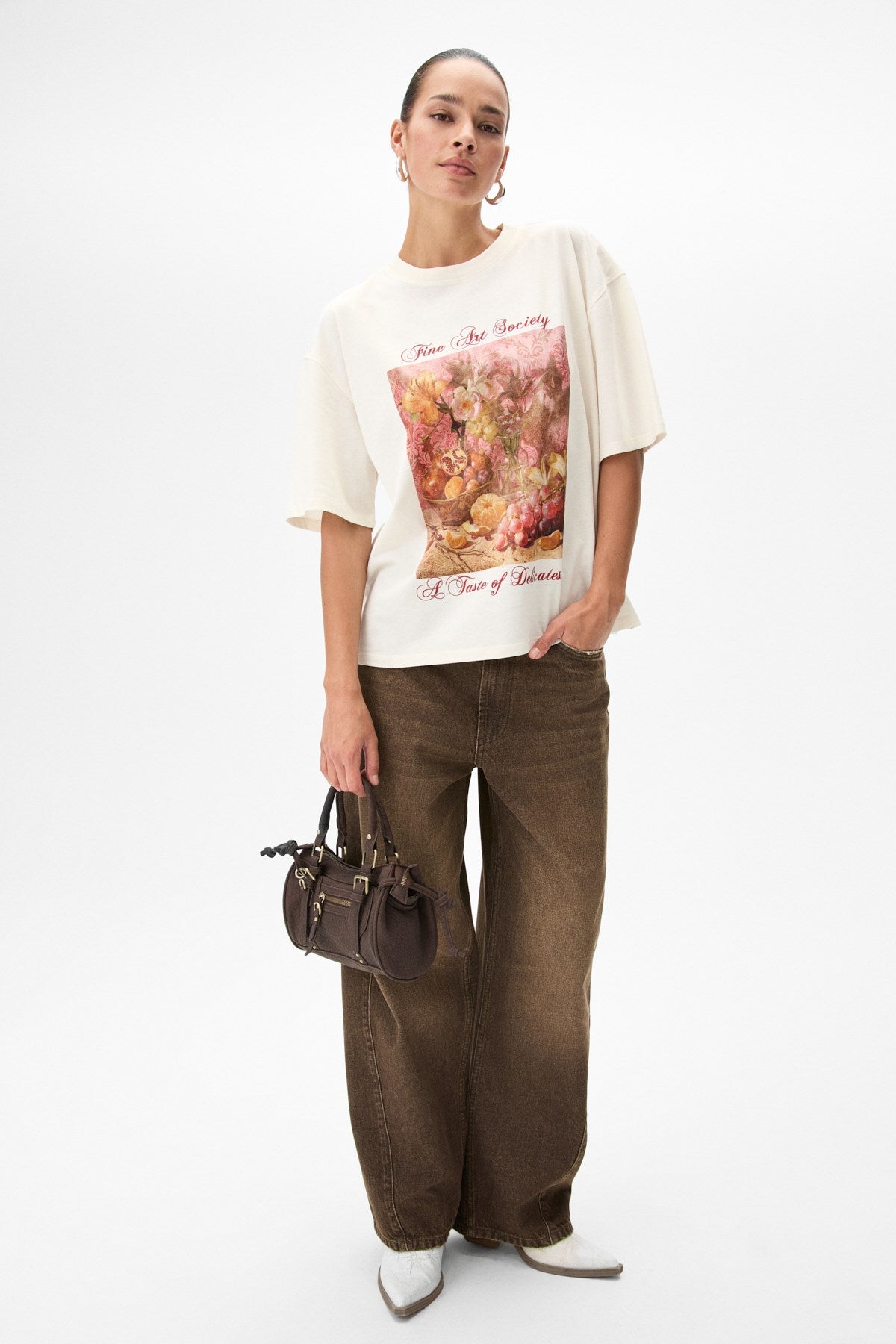 OLENDE Relaxed Fit Print-Shirt