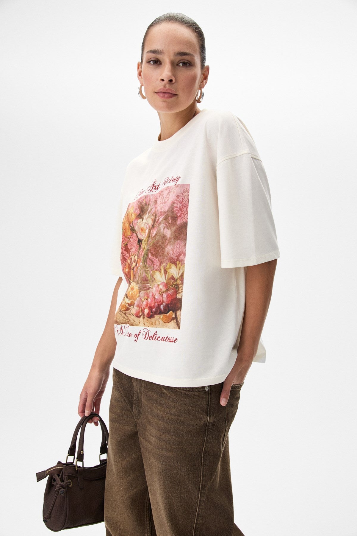 OLENDE Relaxed Fit Print-Shirt