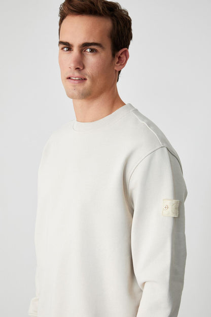 OLLIE Herren Sweatshirt bestickt