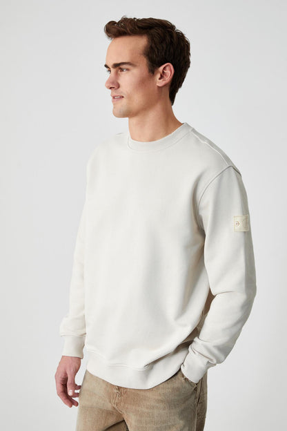 OLLIE Herren Sweatshirt bestickt