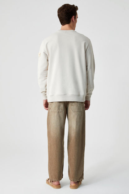 OLLIE Herren Sweatshirt bestickt