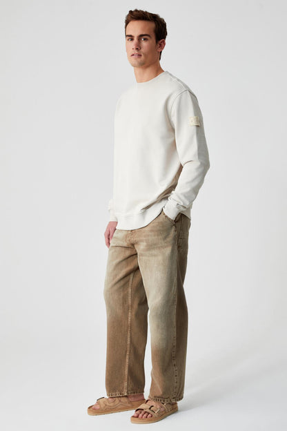 OLLIE Herren Sweatshirt bestickt