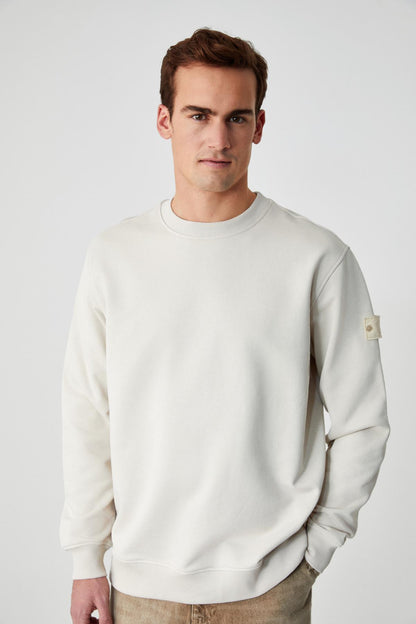 OLLIE Herren Sweatshirt bestickt