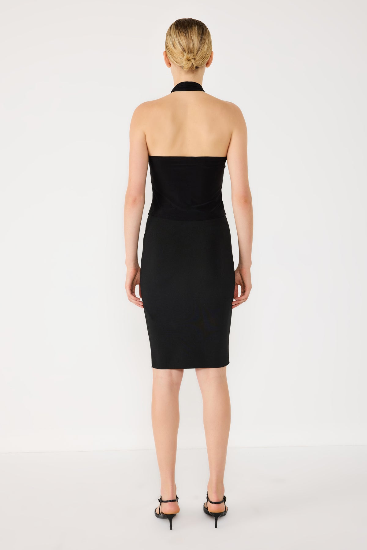 schulterfreie Bluse