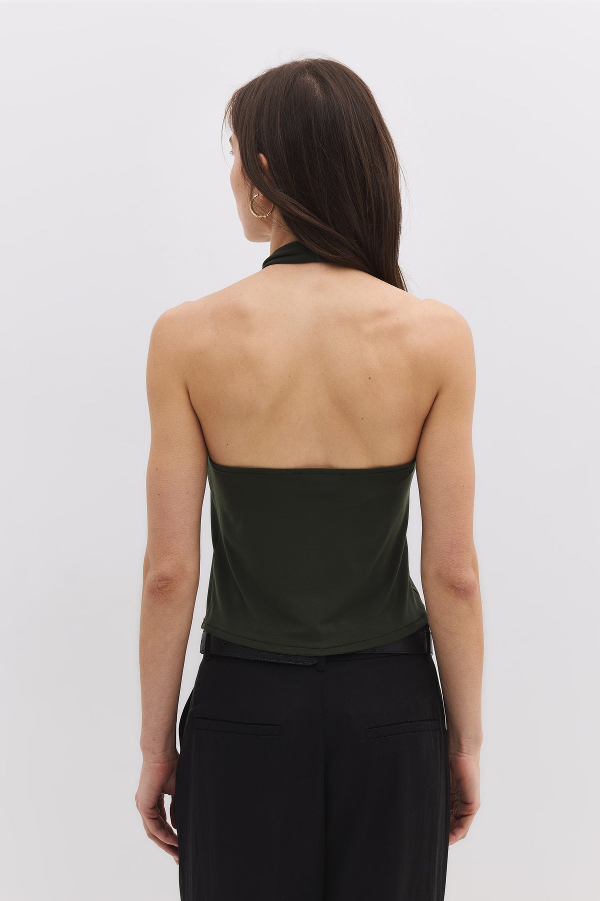schulterfreie Bluse