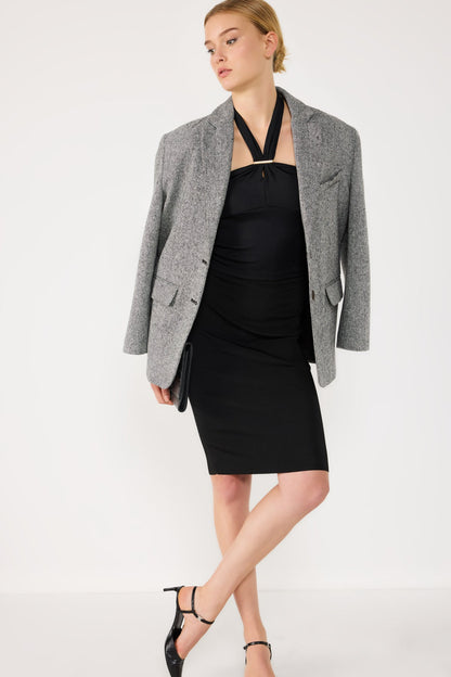 schulterfreie Bluse