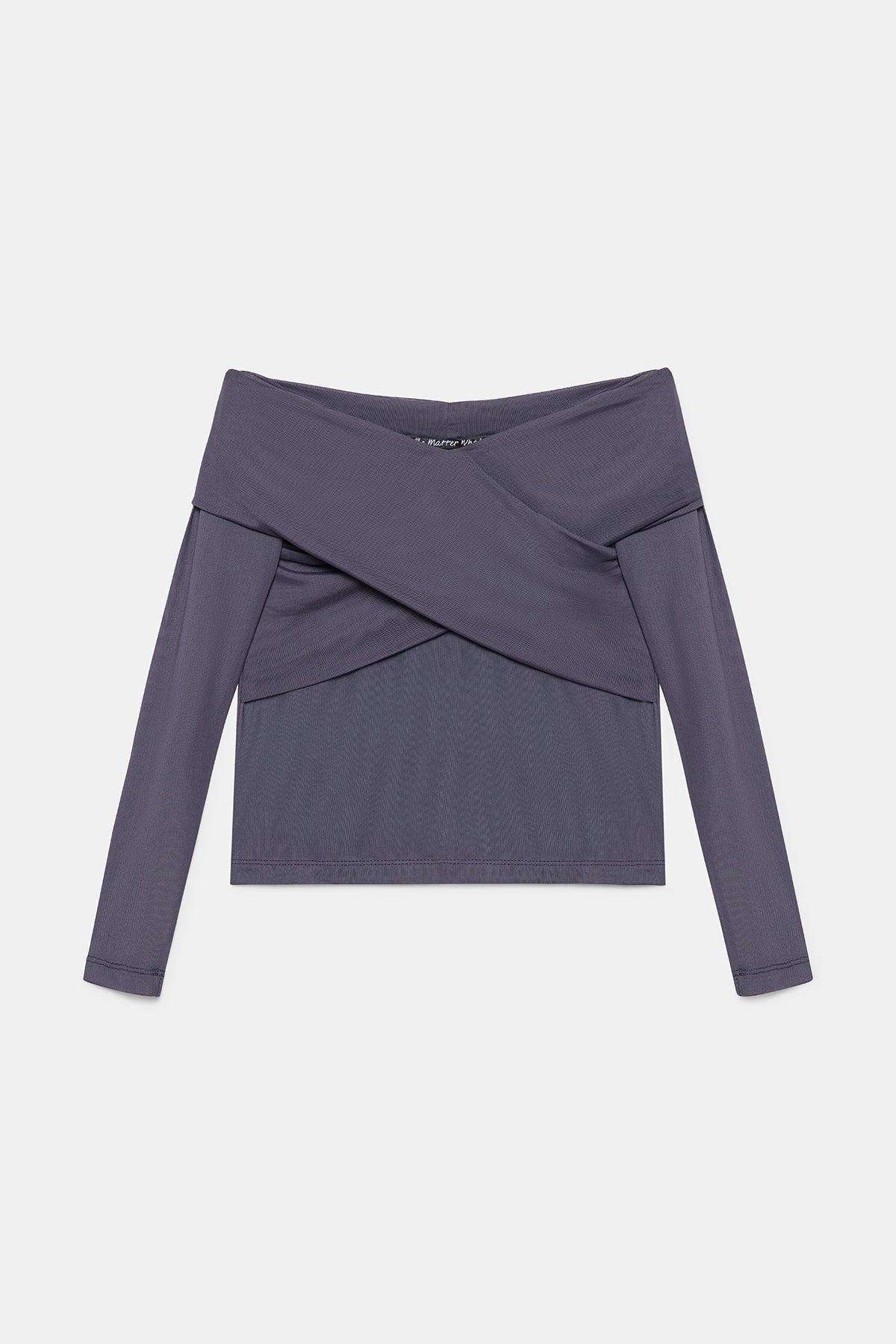 Schulterfreie Tüllbluse