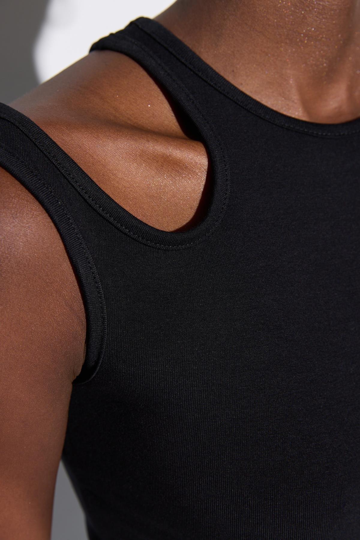 Ärmelloses Crop-Top