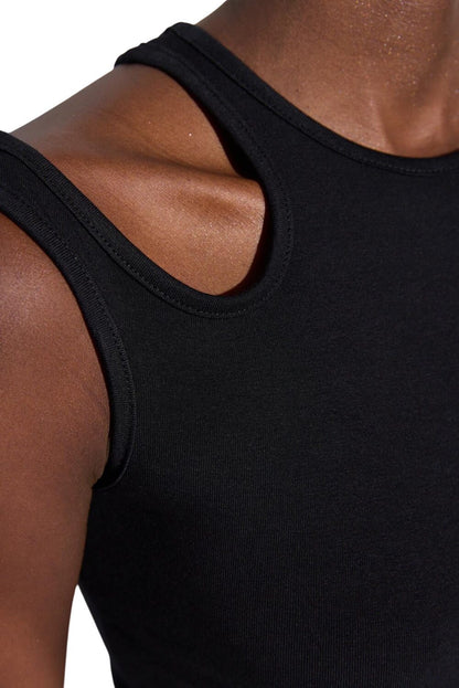 Ärmelloses Crop-Top